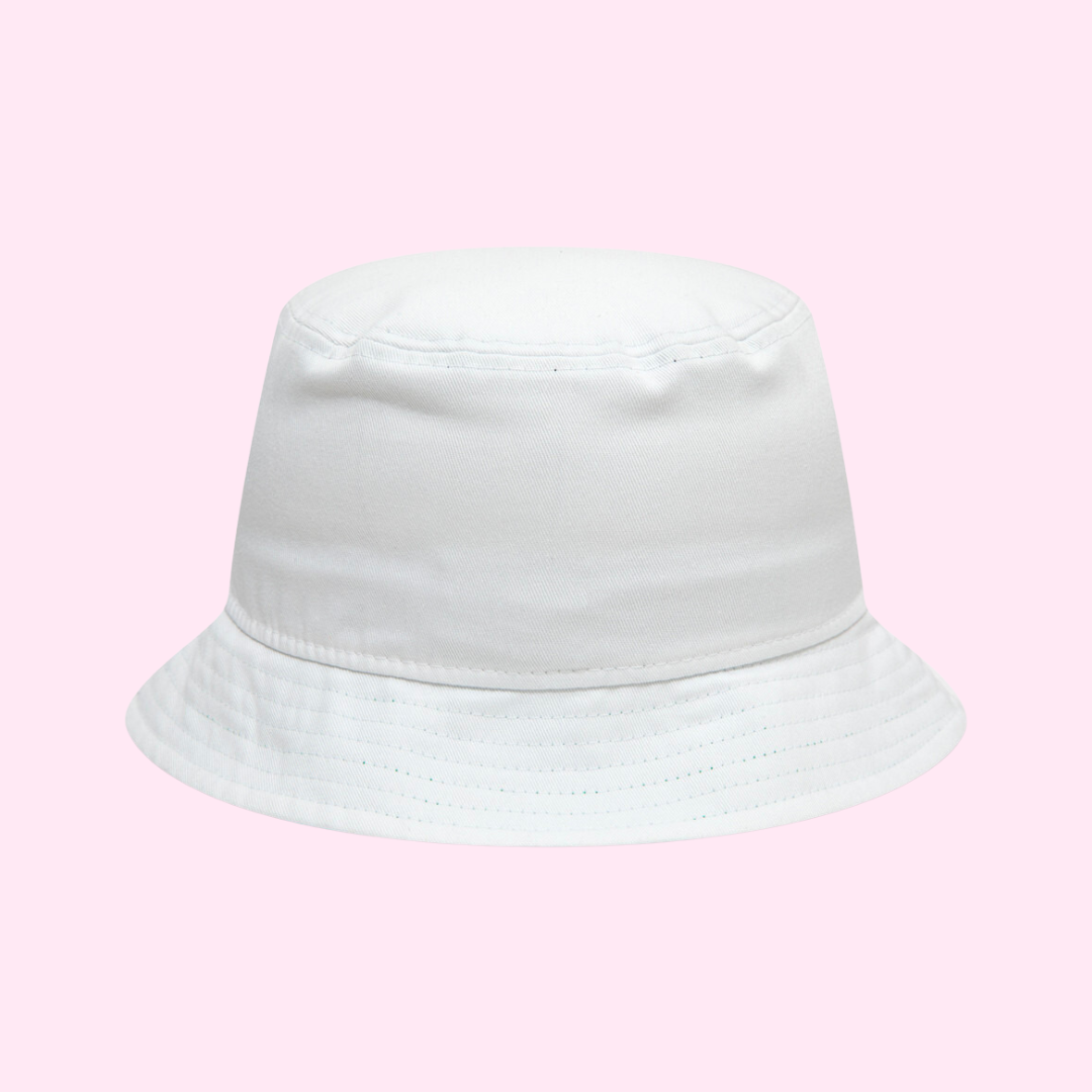 Bucket hat con nombre o frase bordada