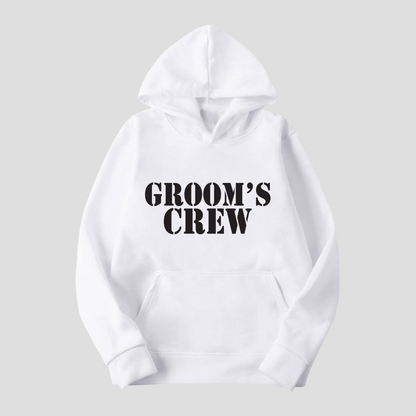 Sudadera con gorro Groom Crew